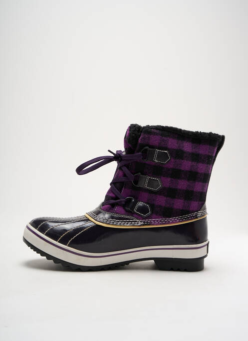 Botine/Ghete violet SKECHERS femeie
