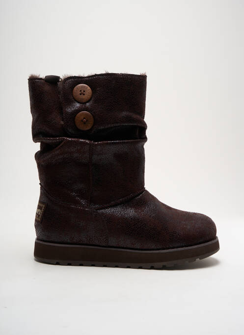 Botine/Ghete maro SKECHERS femeie