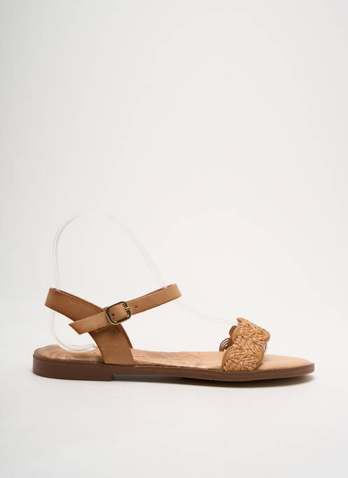 Sandale/Pantofi decupați maro MTNG femeie