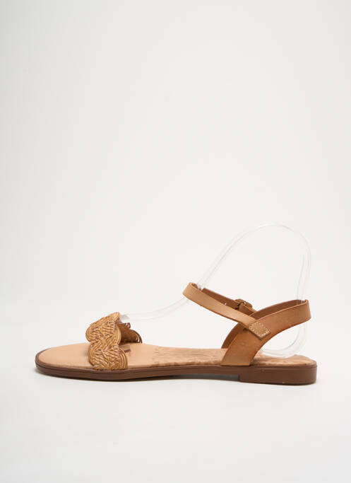 Sandale/Pantofi decupați maro MTNG femeie