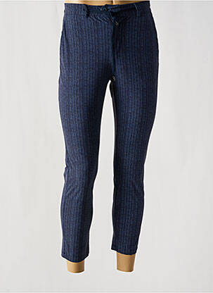 Pantalon 7/8 talie înaltă talie înaltă albastru DISTRETTO 12 bărbat