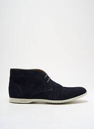 Botine/ghete nubuc vârf rotund albastru HUGO BOSS homme