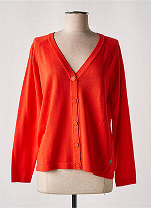 Vestă cu mâneci lungi portocaliu JOY OF LIFE femeie