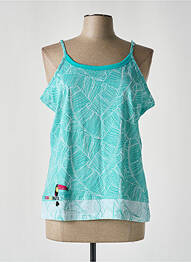 Pijama guler rotund albastru ROSE POMME femeie