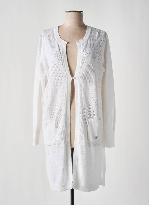 Vestă cu mâneci lungi alb JOY OF LIFE femeie