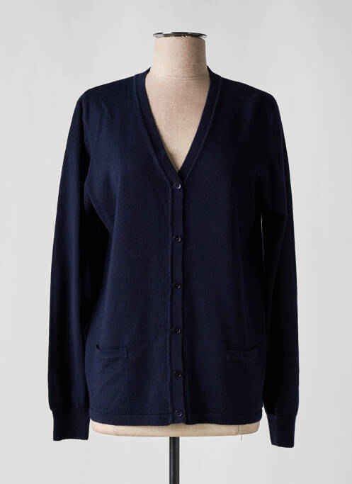 Vestă cu mâneci lungi albastru GEVANA femeie