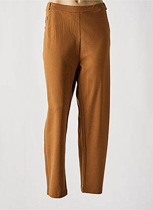 Pantalon slim bej HAJO femeie