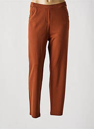 Pantalon slim buzunare maro HAJO femme
