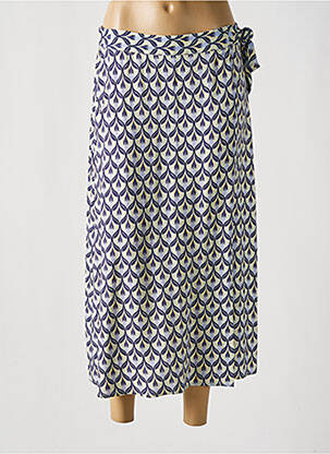 Fustă lungă albastru JULIE GUERLANDE femeie