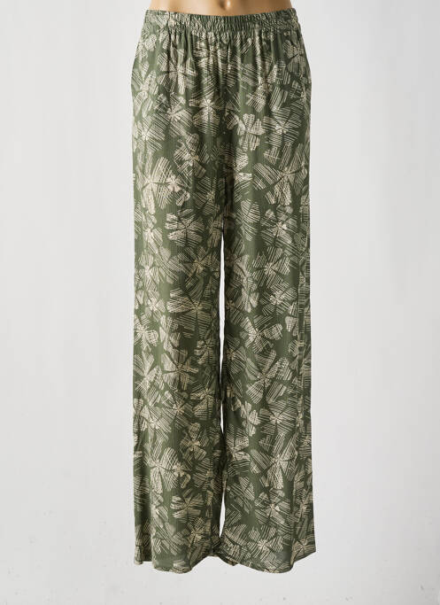 Pantalon drept verde JULIE GUERLANDE femeie