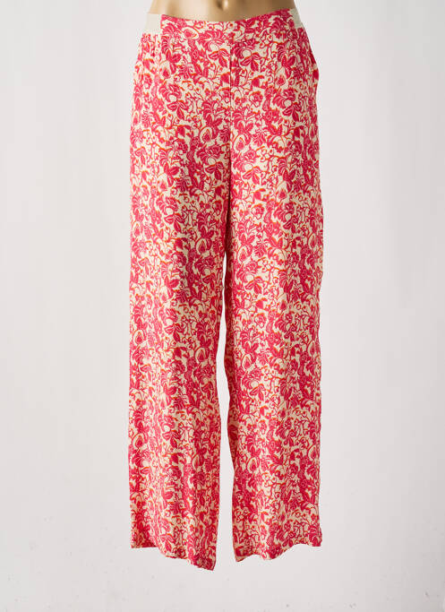 Pantalon drept roz JULIE GUERLANDE femeie