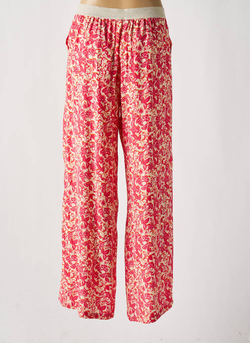 Pantalon drept roz JULIE GUERLANDE femeie