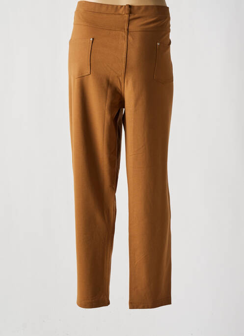 Pantalon slim bej HAJO femeie