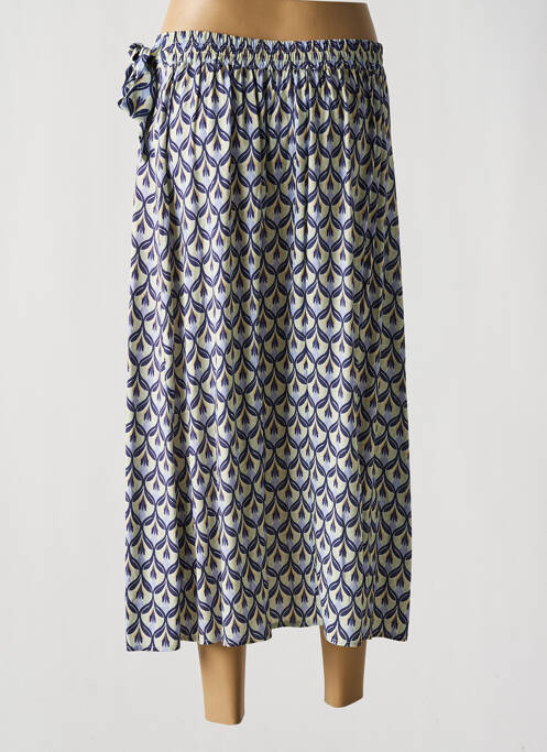 Fustă lungă albastru JULIE GUERLANDE femeie