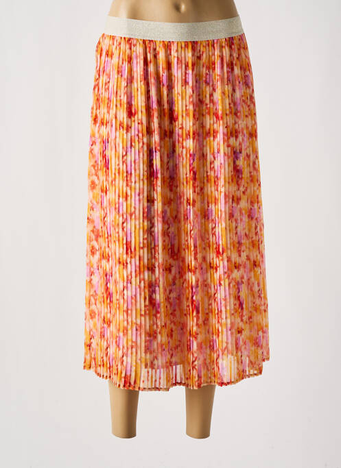 Fustă midi portocaliu JULIE GUERLANDE femeie