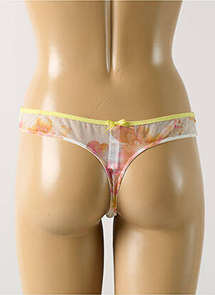 Tanga elasticitate galben MARIE JO femeie