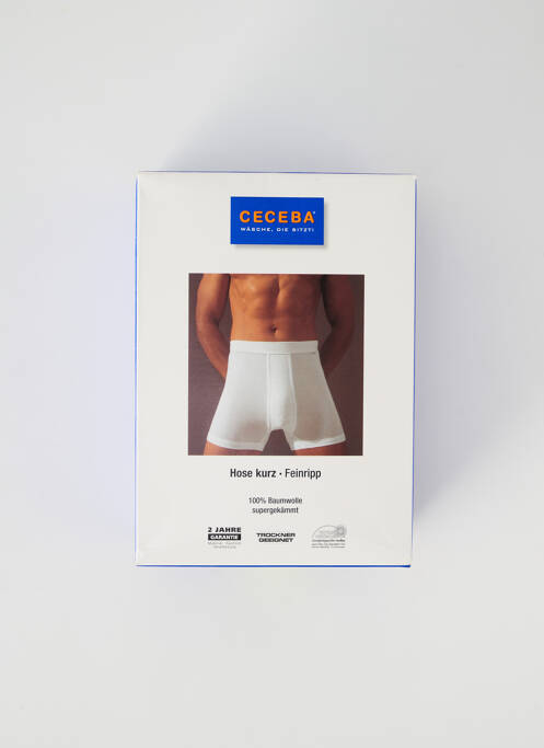 Boxer alb CECEBA bărbat