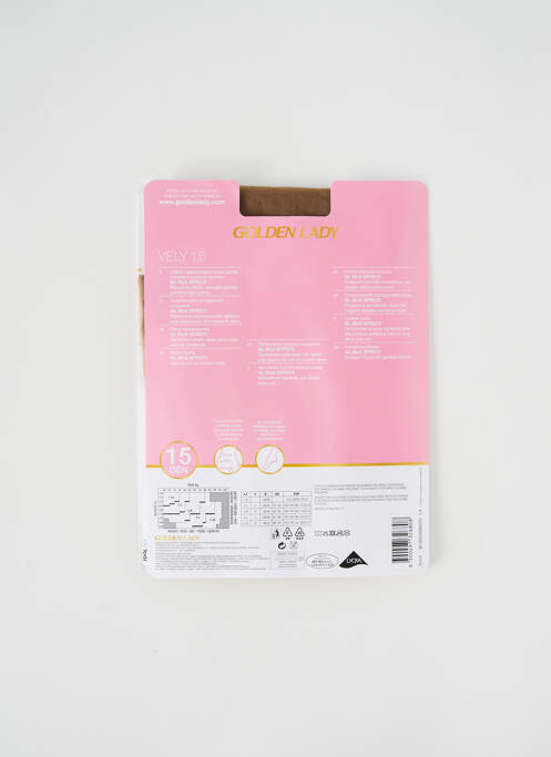 Colanți piele GOLDEN LADY femeie