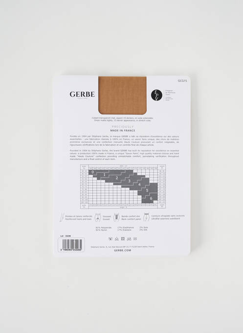 Colanți piele GERBE femeie