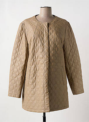 Geacă matlasată maro EVANNA femeie