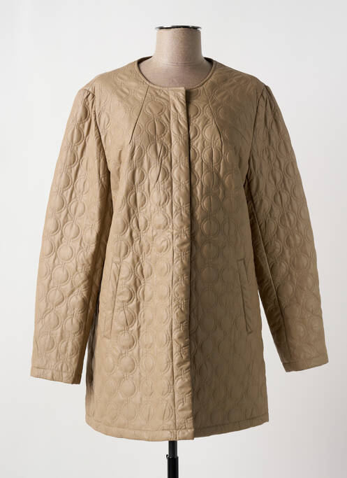 Geacă matlasată maro EVANNA femeie