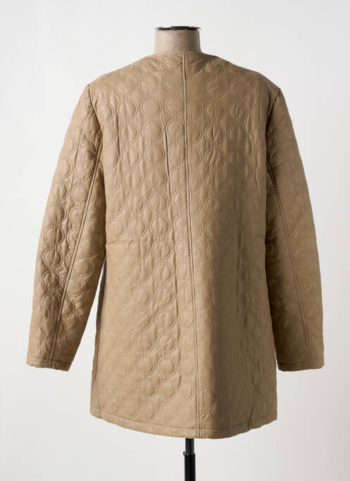 Geacă matlasată maro EVANNA femeie