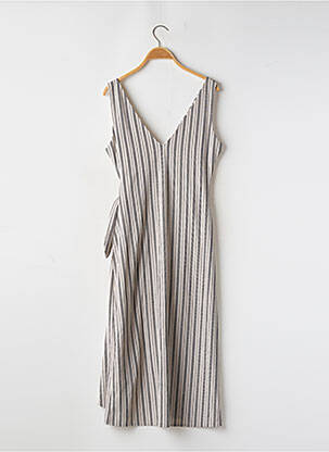 Rochie midi fără mâneci fără mâneci gri H&M femeie