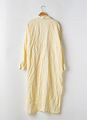 Jachete casual mâneci lungi galben MANGO femeie
