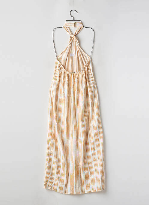 Rochie lungă galben ZARA femeie