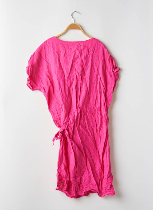 Rochie midi roz LA FEE MARABOUTEE femeie