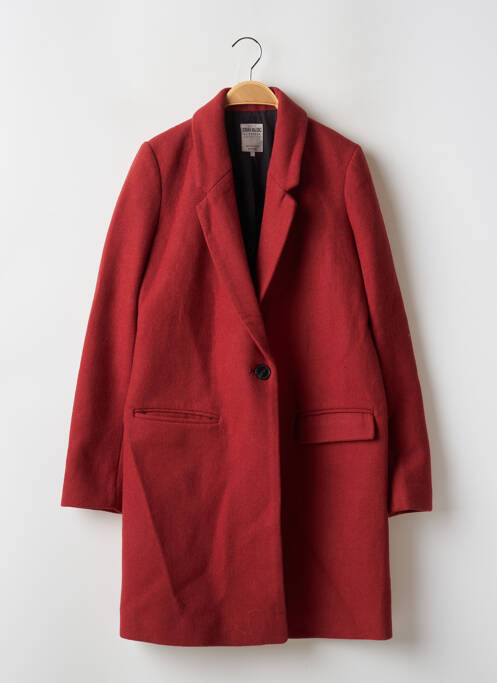 Palton lung portocaliu ZARA TRAFALUC femeie