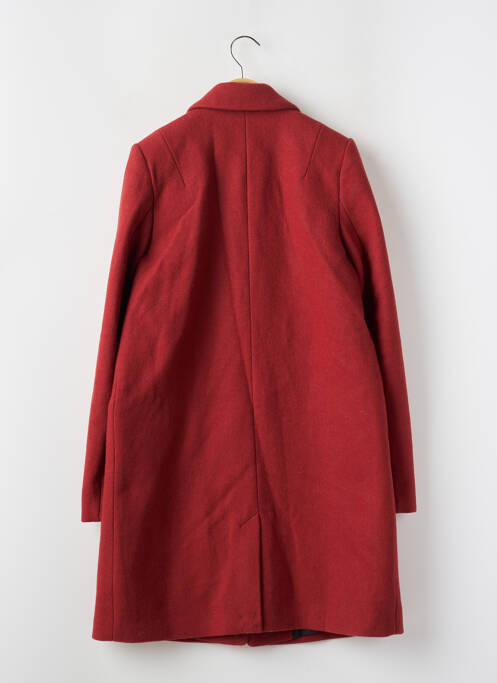 Palton lung portocaliu ZARA TRAFALUC femeie