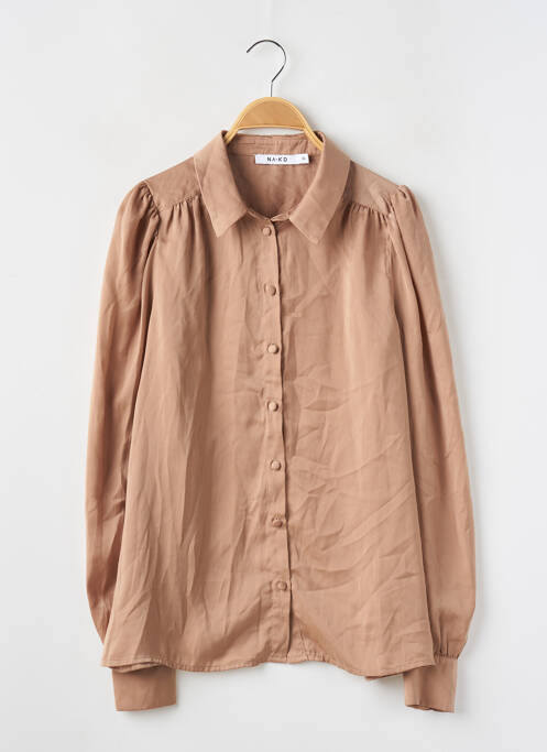 Cămașă bej NA-KD femeie