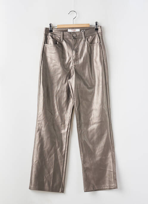 Pantalon drept gri ORAIJE femeie