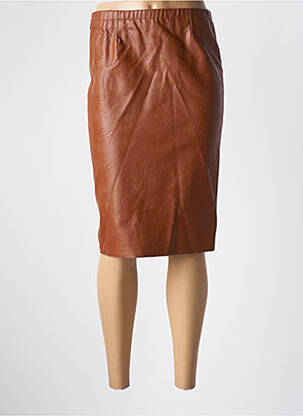 Fustă midi maro SCHOOL RAG femeie