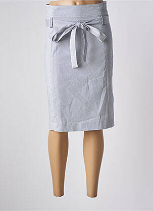 Fustă midi albastru BRUNO SAINT HILAIRE femeie