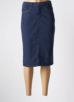 Fustă midi albastru BRUNO SAINT HILAIRE femeie