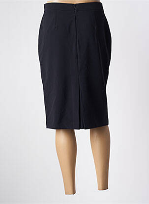 Fustă midi talie cu cleme negru BRUNO SAINT HILAIRE femeie