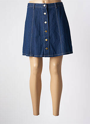 Fustă scurtă albastru EMI-JO femeie