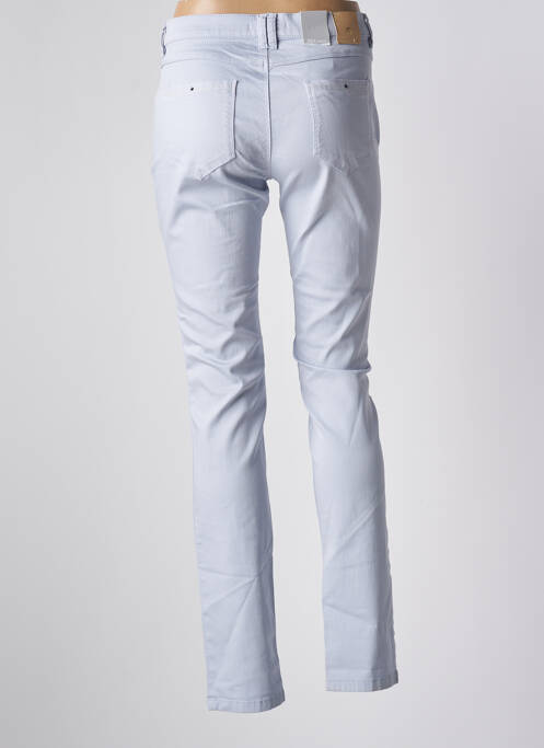 Pantalon slim albastru BRUNO SAINT HILAIRE femeie