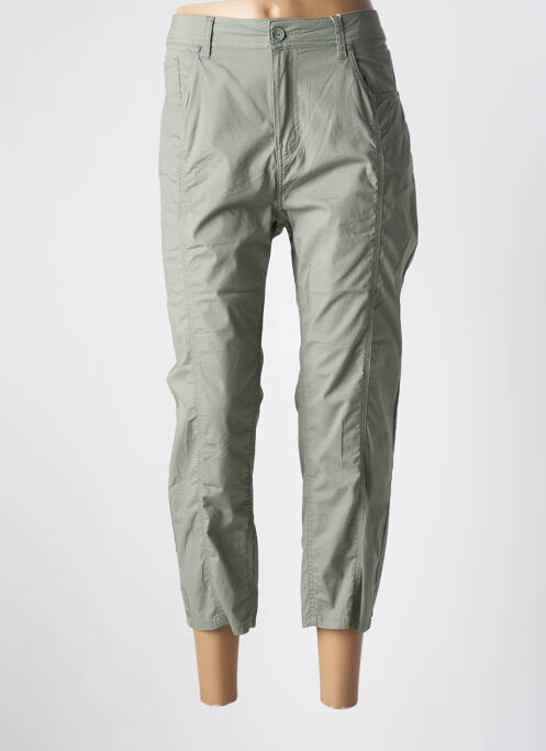 Pantalon trei sferturi verde S.QUISE femeie