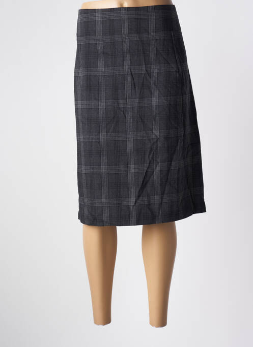 Fustă midi gri BRUNO SAINT HILAIRE femeie