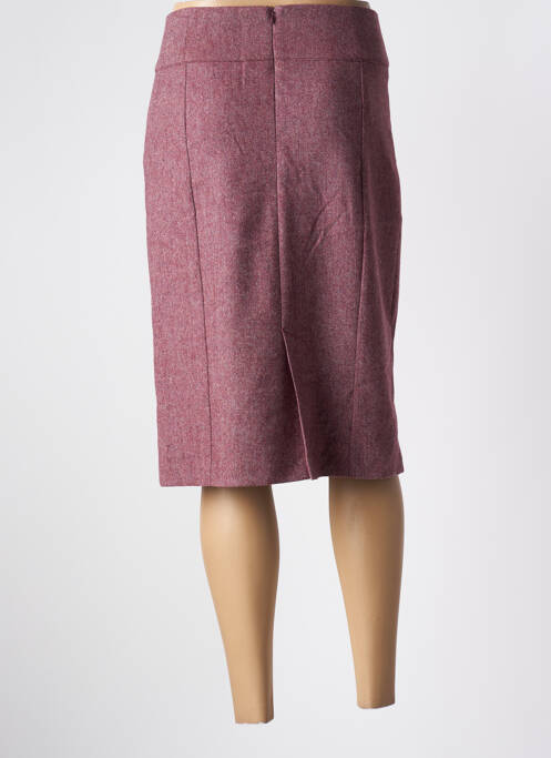 Fustă midi roșu BRUNO SAINT HILAIRE femeie