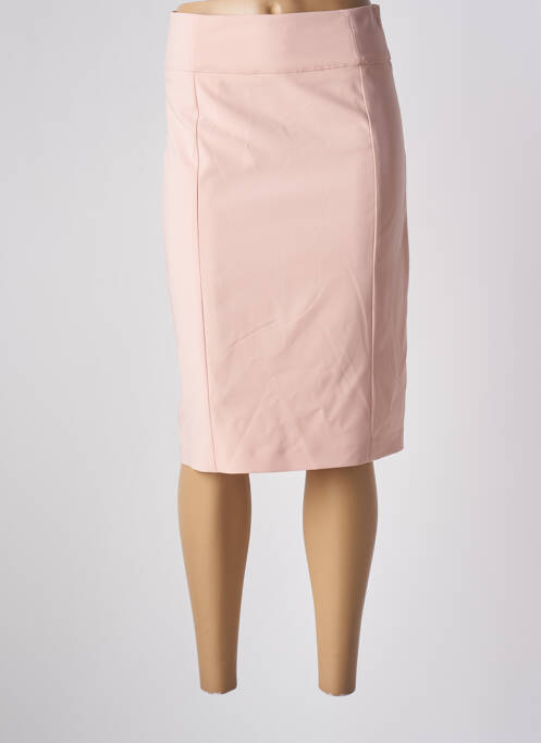 Fustă midi roz BRUNO SAINT HILAIRE femeie