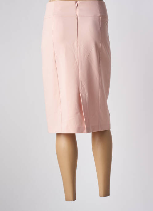 Fustă midi roz BRUNO SAINT HILAIRE femeie