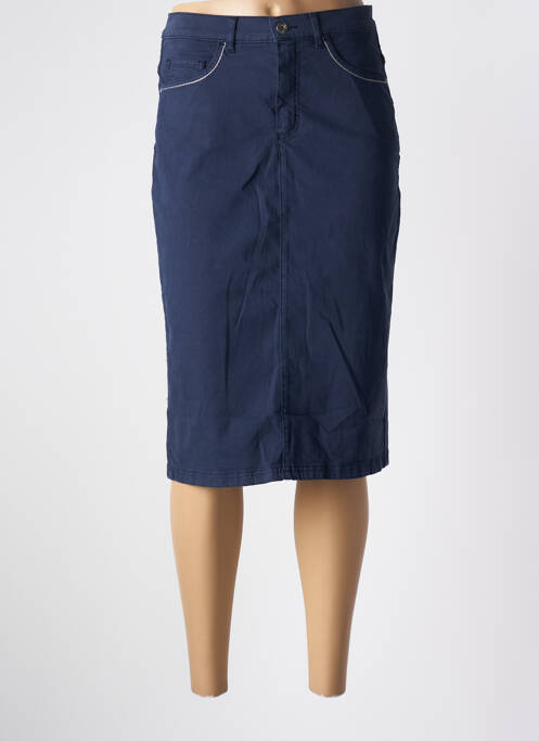 Fustă midi albastru BRUNO SAINT HILAIRE femeie