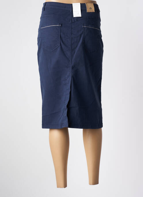 Fustă midi albastru BRUNO SAINT HILAIRE femeie