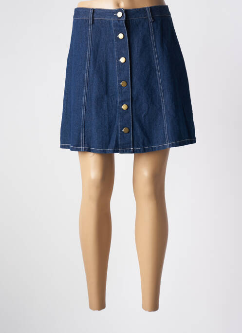 Fustă scurtă albastru EMI-JO femeie