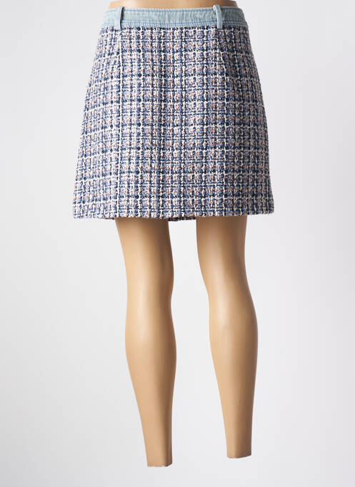 Fustă scurtă albastru MORGAN femeie