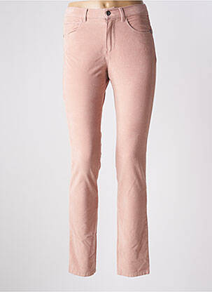 Pantalon slim elasticitate mărime normală roz BRUNO SAINT HILAIRE femeie